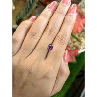 1.25 Ct. Purplish Pink Spinel from Ceylon (Sri Lanka) Life Style