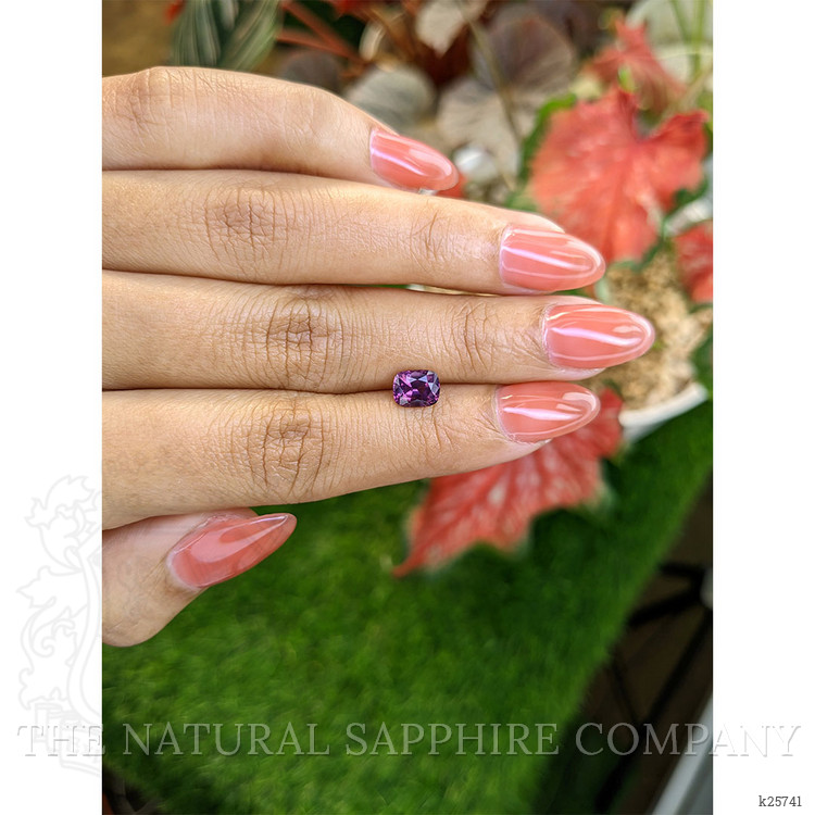 1.25 Ct. Purplish Pink Spinel from Ceylon (Sri Lanka)