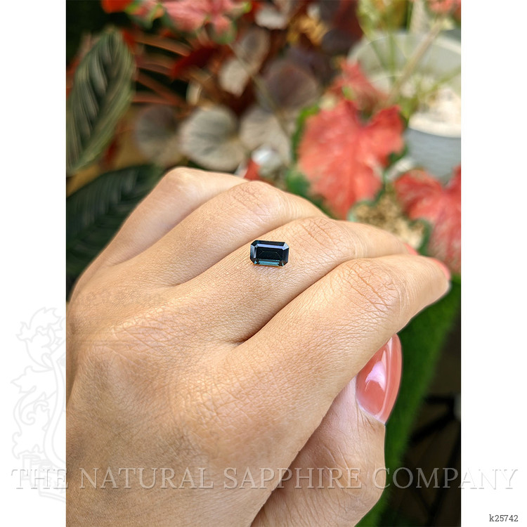 1.45 Ct. Bluish Green Spinel from Ceylon (Sri Lanka)