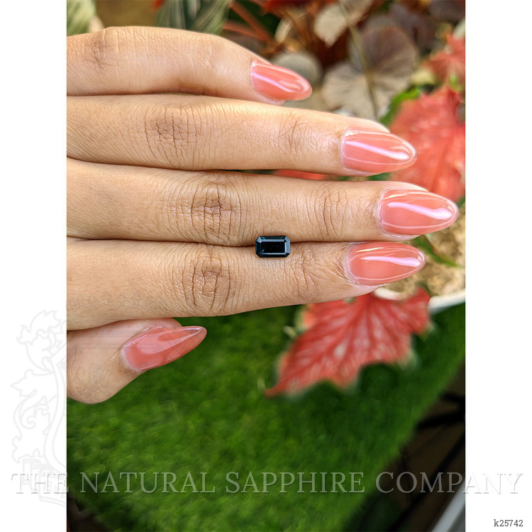 1.45 Ct. Bluish Green Spinel from Ceylon (Sri Lanka)