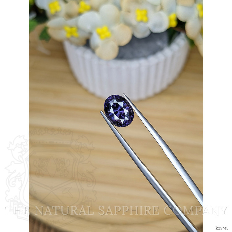 3.22 Ct. Purple Spinel from Ceylon (Sri Lanka)