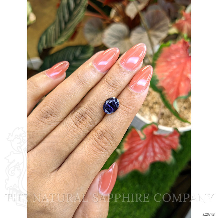 3.22 Ct. Purple Spinel from Ceylon (Sri Lanka)