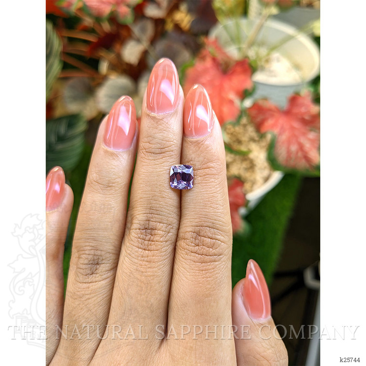 1.96 Ct. Pinkish Purple Spinel from Ceylon (Sri Lanka)