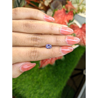 0.88 Ct. Pinkish Purple Spinel from Ceylon (Sri Lanka) Life Style