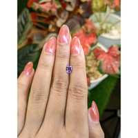 0.88 Ct. Pinkish Purple Spinel from Ceylon (Sri Lanka) Life Style