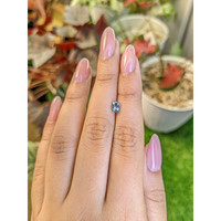 0.55 Ct. Greenish Blue Spinel from Ceylon (Sri Lanka) Life Style