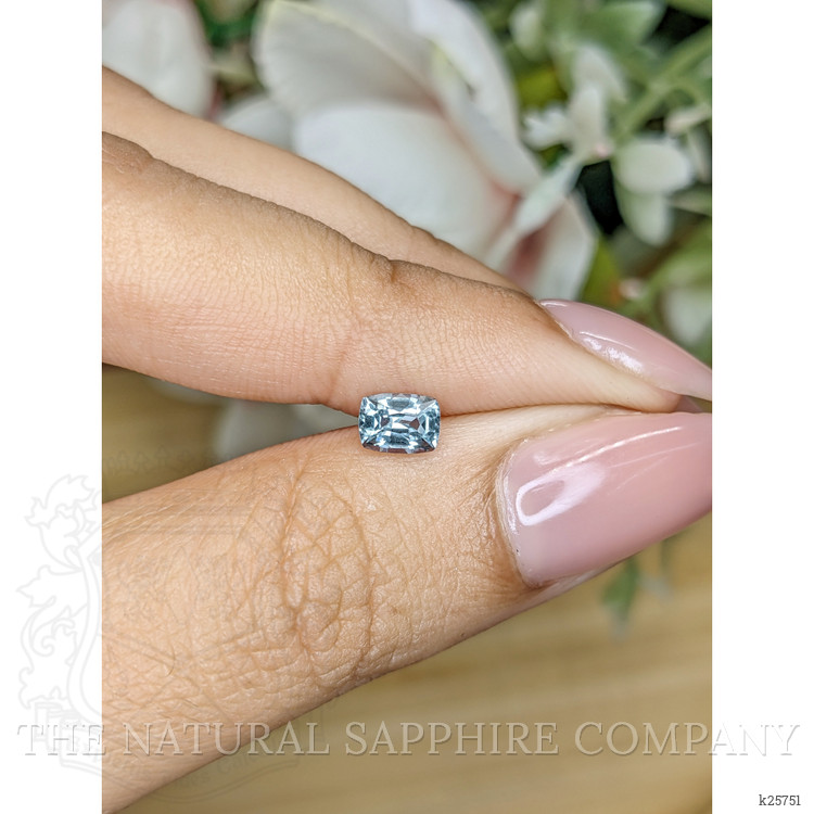 0.55 Ct. Greenish Blue Spinel from Ceylon (Sri Lanka)