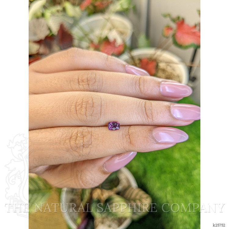 0.61 Ct. Purplish Pink Spinel from Ceylon (Sri Lanka)