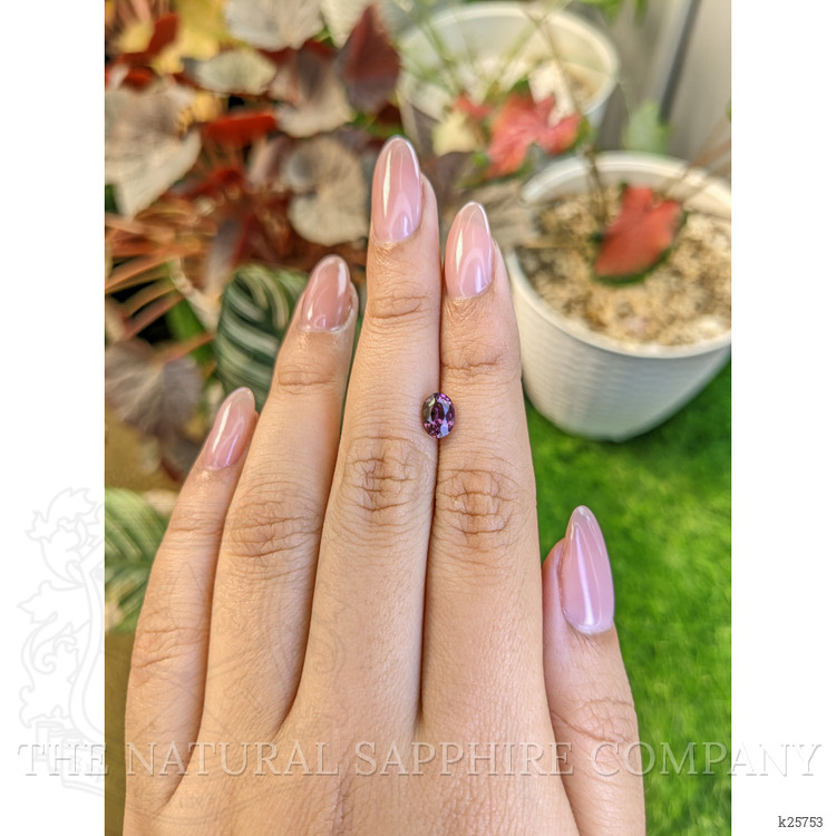 1.04 Ct. Purplish Pink Spinel from Ceylon (Sri Lanka)