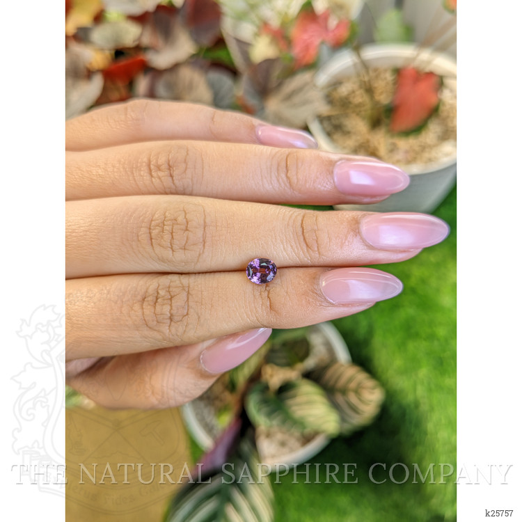 0.98 Ct. Pinkish Purple Spinel from Ceylon (Sri Lanka)