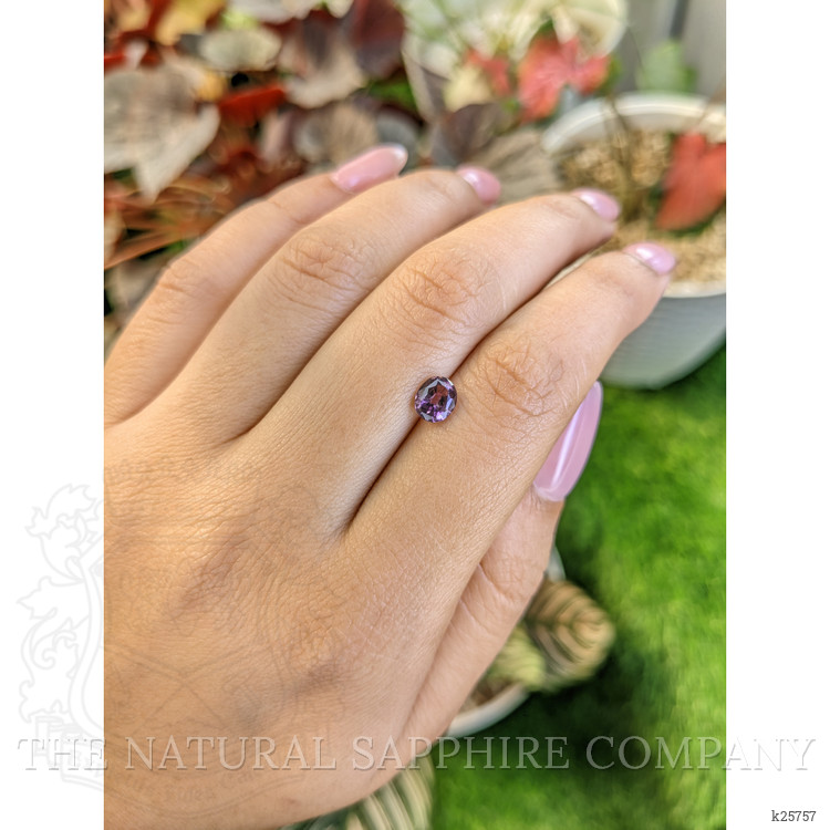 0.98 Ct. Pinkish Purple Spinel from Ceylon (Sri Lanka)