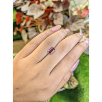 1.50 Ct. Purplish Red Rhodolite Garnet from Ceylon (Sri Lanka) Life Style