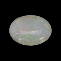 1.28 Ct. Cabochon White Opal from Australia Video