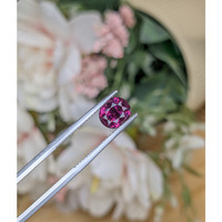 2.06 Ct. Purplish Pink Rhodolite Garnet from Ceylon (Sri Lanka) Life Style