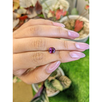 2.06 Ct. Purplish Pink Rhodolite Garnet from Ceylon (Sri Lanka) Life Style