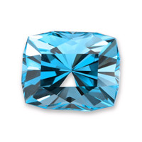 10.75 Ct. Swiss Blue Topaz from Brazil Video