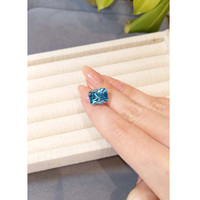 10.75 Ct. Swiss Blue Topaz from Brazil Life Style