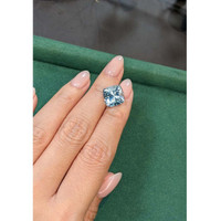 8.03 Ct. Sky Blue Topaz from Brazil Life Style