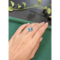 7.82 Ct. Sky Blue Topaz from Brazil Life Style