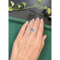 1.86 Ct. Sky Blue Topaz from Brazil Life Style