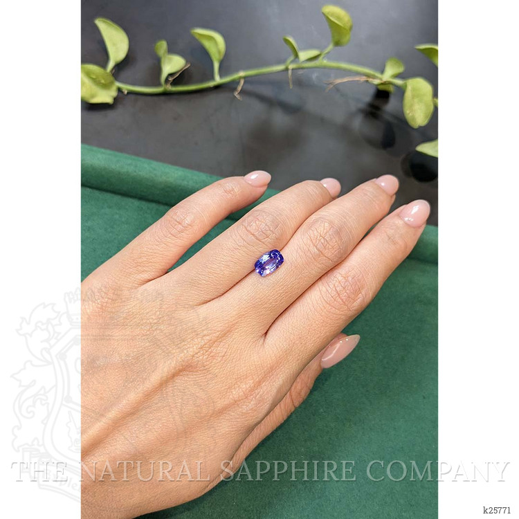 1.66 Ct. Violet Tanzanite from Tanzania