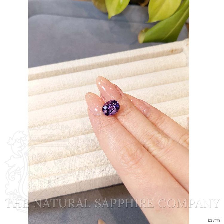3.55 Ct. Bi Color (Peacock) Tanzanite from Tanzania