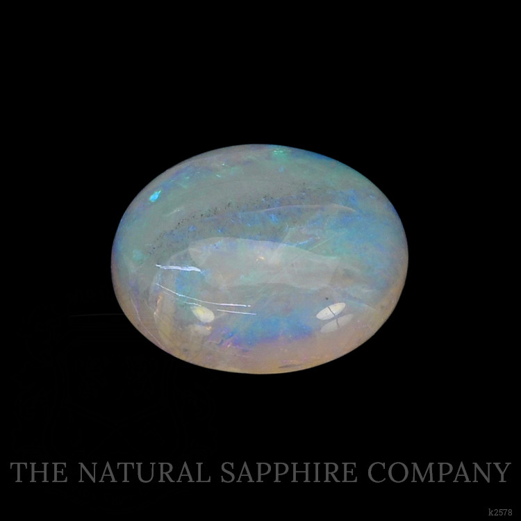 2.22 Ct. Cabochon White Opal from Australia