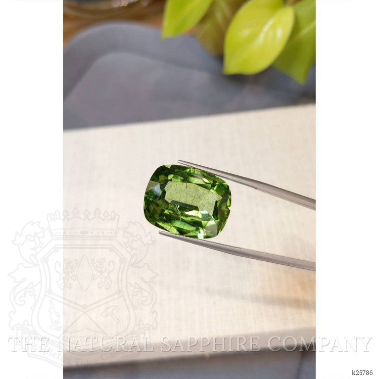 26.75 Ct. Green (Lime Green) Peridot from Burma (Myanmar)