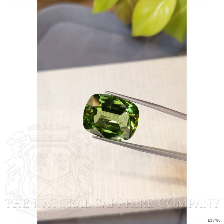 26.75 Ct. Green (Lime Green) Peridot from Burma (Myanmar)