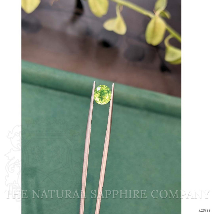 3.10 Ct. Green Zircon from Ceylon (Sri Lanka)