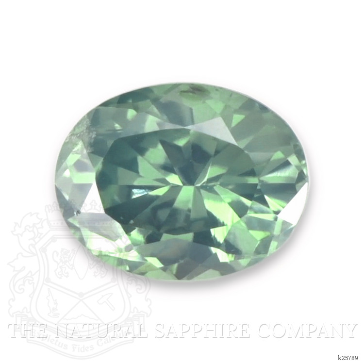2.55 Ct. Green Zircon from Ceylon (Sri Lanka)