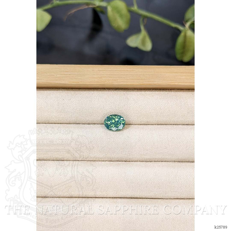 2.55 Ct. Green Zircon from Ceylon (Sri Lanka)