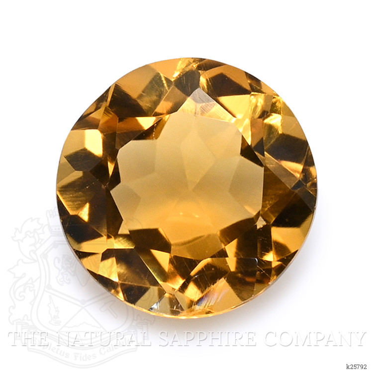 1.73 Ct. Yellowish Orange Citrine from Ceylon (Sri Lanka)