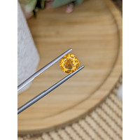 1.73 Ct. Yellowish Orange Citrine from Ceylon (Sri Lanka) Life Style