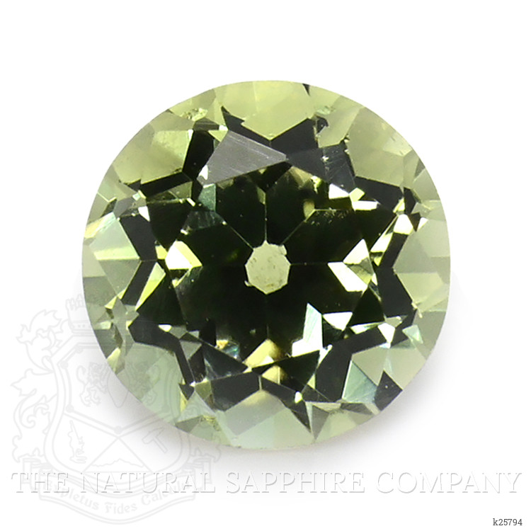 0.48 Ct. Yellowish Green Tourmaline from Ceylon (Sri Lanka)