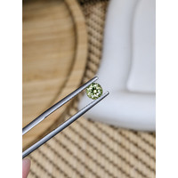 0.57 Ct. Yellowish Green Tourmaline from Ceylon (Sri Lanka) Life Style