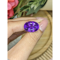 13.25 Ct. Purple Amethyst from Ceylon (Sri Lanka) Life Style