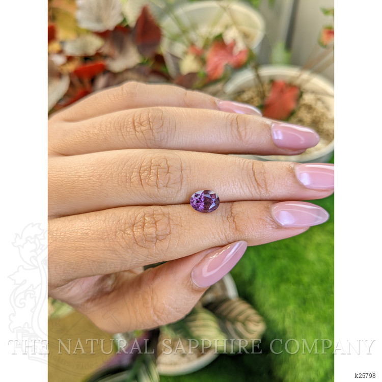 1.82 Ct. Purplish Pink Spinel from Ceylon (Sri Lanka)
