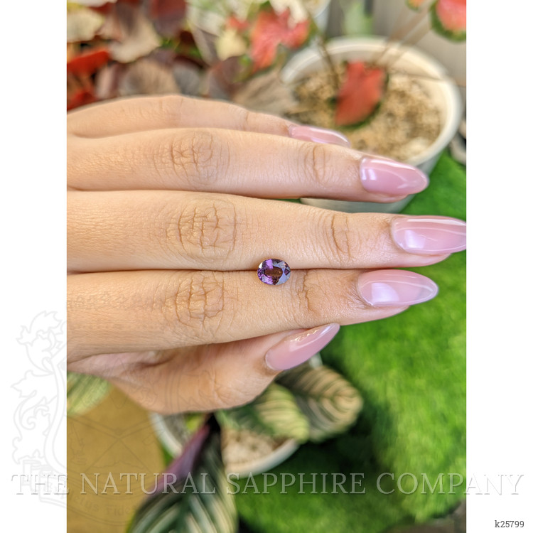 1.15 Ct. Purplish Pink Spinel from Ceylon (Sri Lanka)