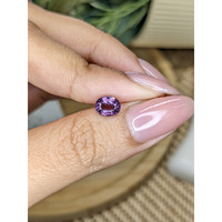 1.15 Ct. Purplish Pink Spinel from Ceylon (Sri Lanka) Life Style