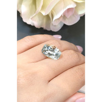 8.16 Ct. Aquamarine from Ceylon (Sri Lanka) Life Style