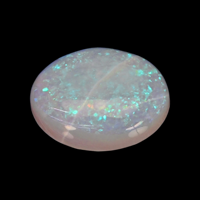 1.61 Ct. Cabochon White Opal from Australia Video