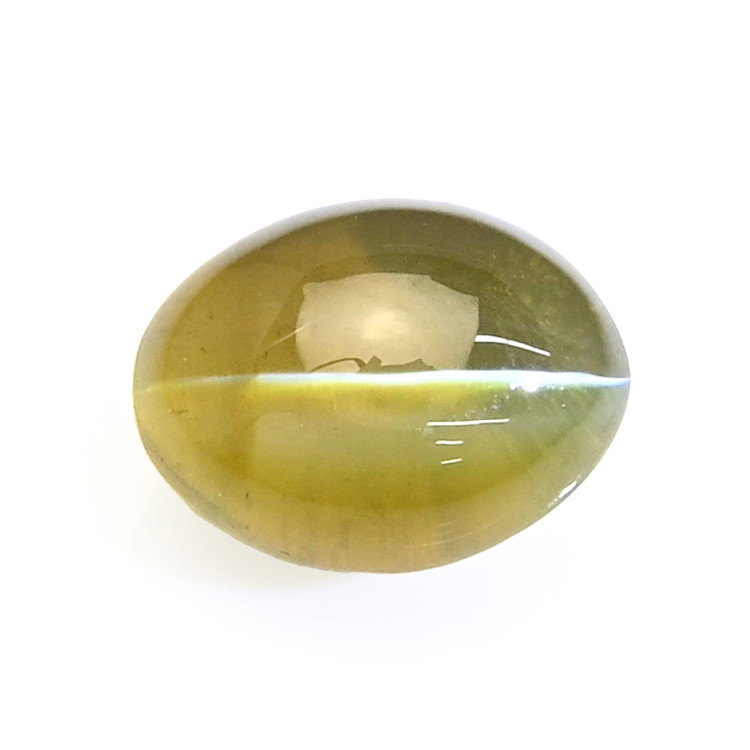 1.09 Ct. Brownish Green Cabochon Chrysoberyl from Tanzania
