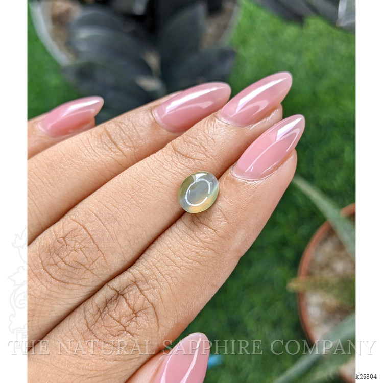 2.11 Ct. Cabochon Alexandrite from Tanzania