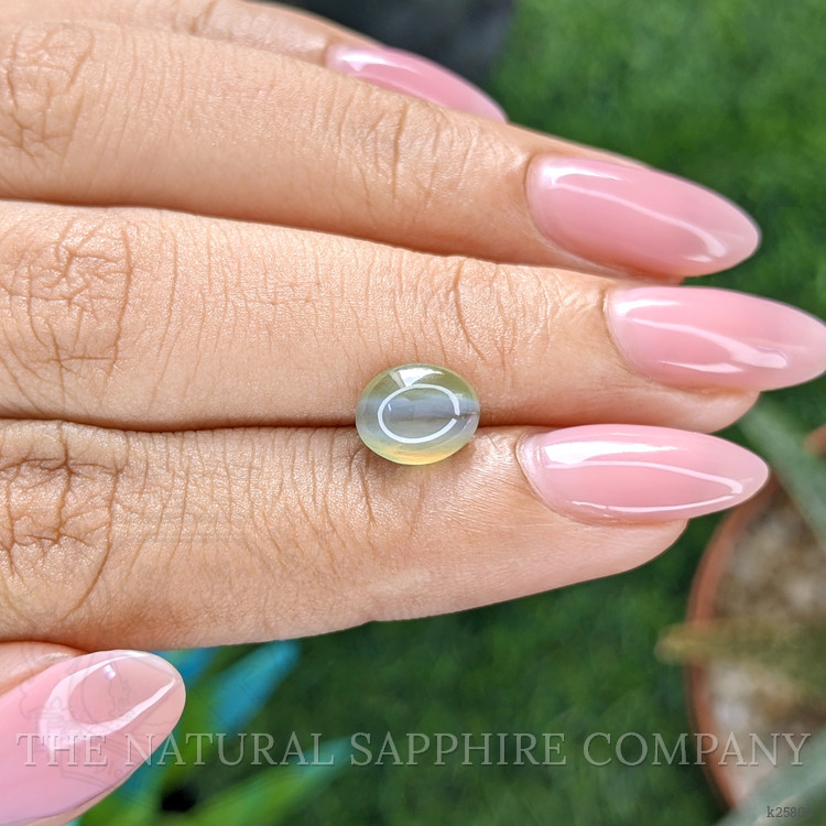 2.11 Ct. Cabochon Alexandrite from Tanzania