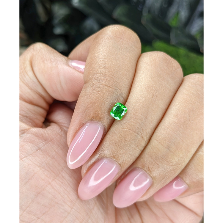 0.52 Ct. Tsavorite Garnet from Tanzania