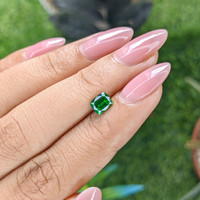 0.75 Ct. Tsavorite Garnet from Tanzania Life Style