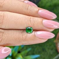 0.75 Ct. Tsavorite Garnet from Tanzania Life Style