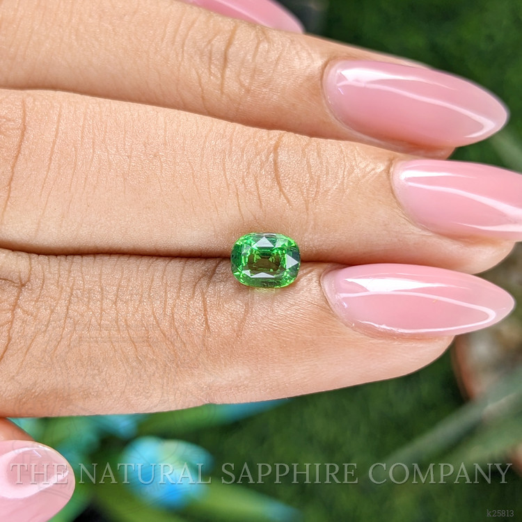 1.00 Ct. Tsavorite Garnet from Tanzania