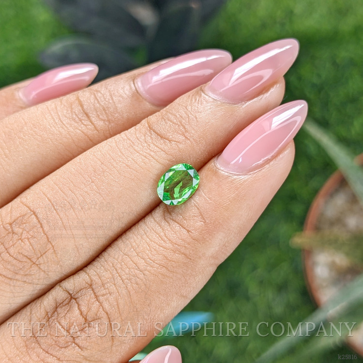 1.05 Ct. Tsavorite Garnet from Tanzania
